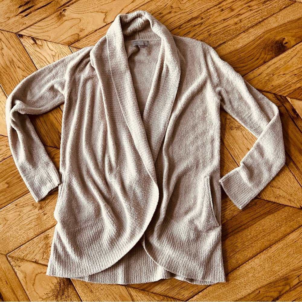 Barefoot Dreams Cream Cardigan Sweater
